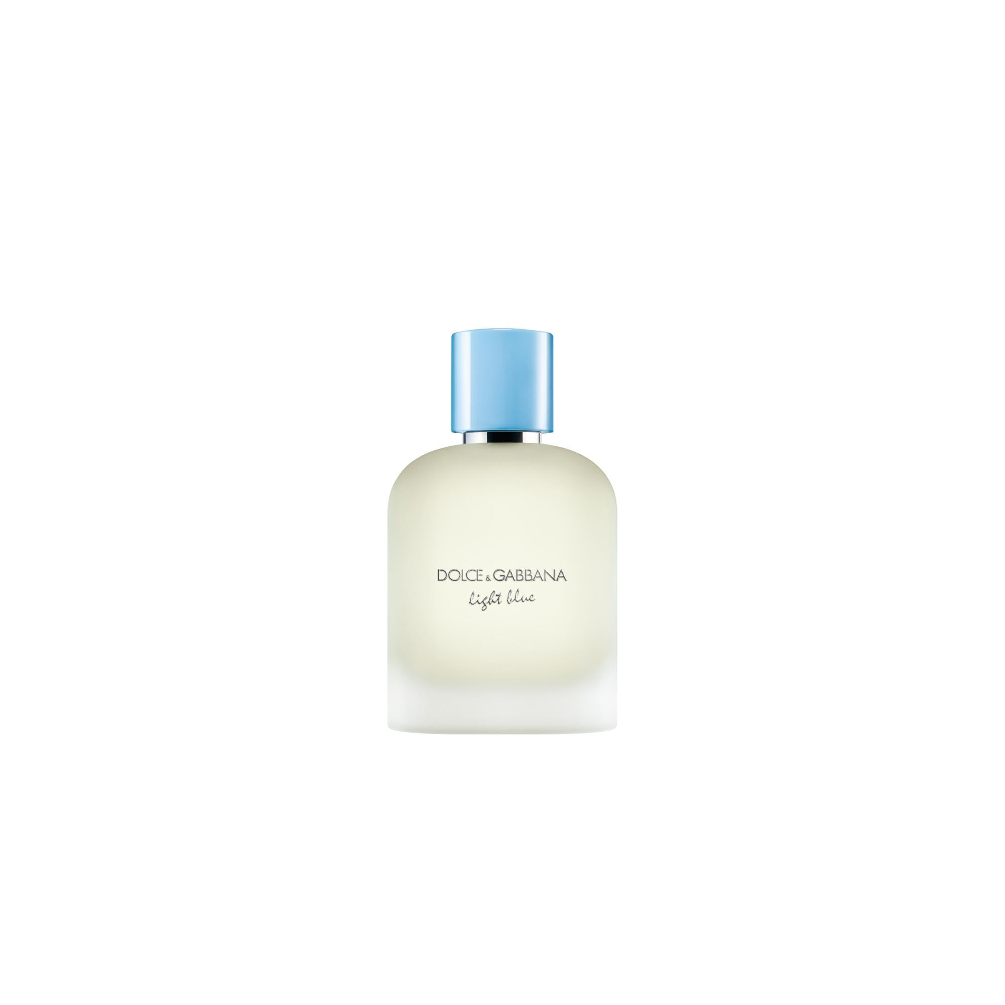 Dolce&Gabbana Light Blue bottle front view showing clean lines and fresh appeal