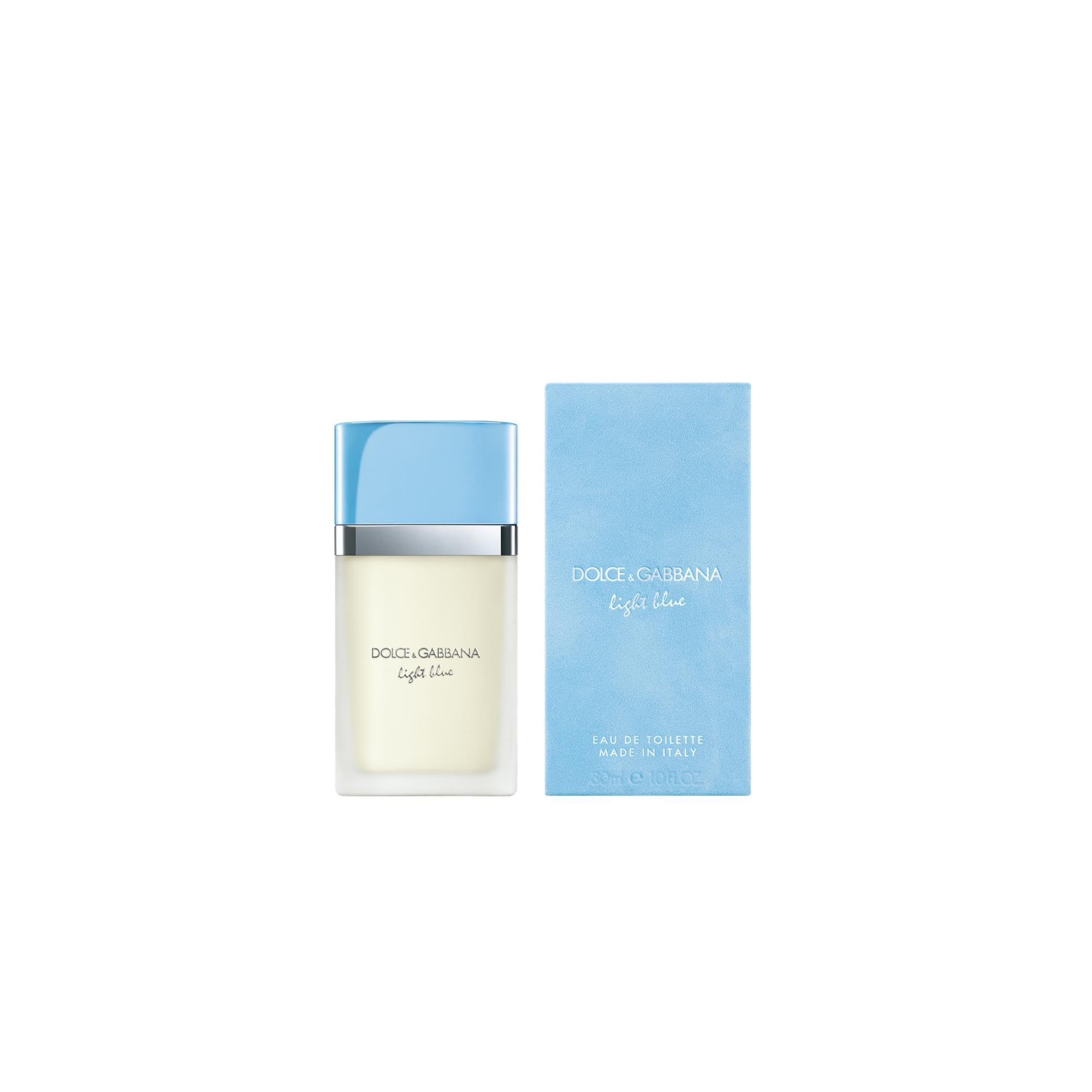 Dolce&Gabbana Light Blue detalle de tapa y envase que resalta acabado premium
