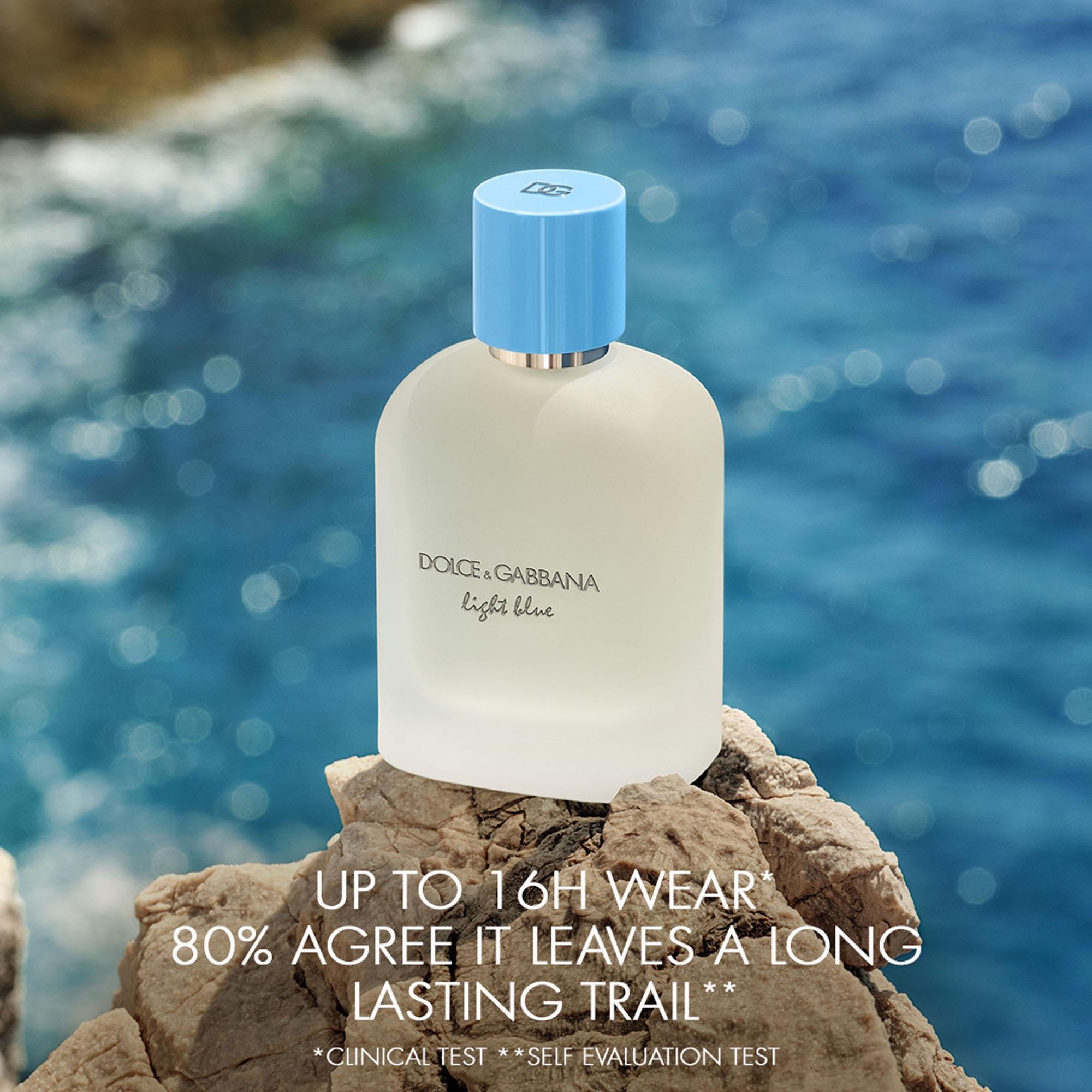 Dolce&Gabbana Light Blue abstract texture representing fresh aquatic-citrus benefit