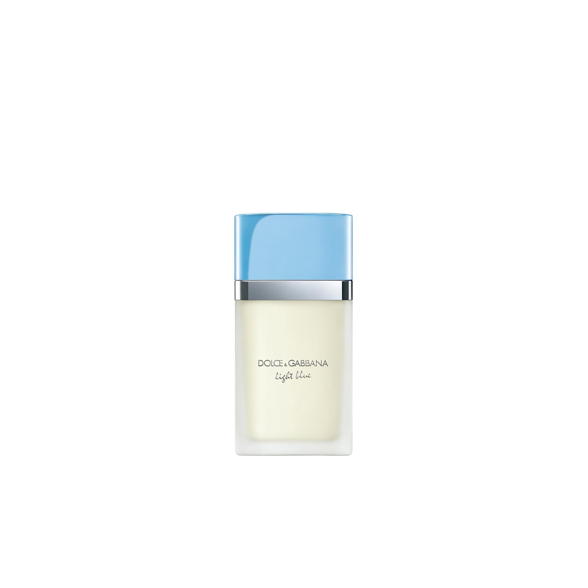Dolce&Gabbana Light Blue frasco frontal 30 ml mostrando diseño elegante y frescura