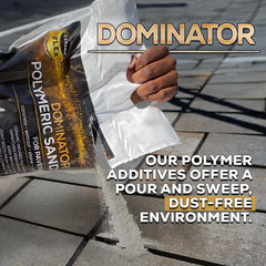 DOMINATOR superficie de pavers terminada realzando color y acabado duradero