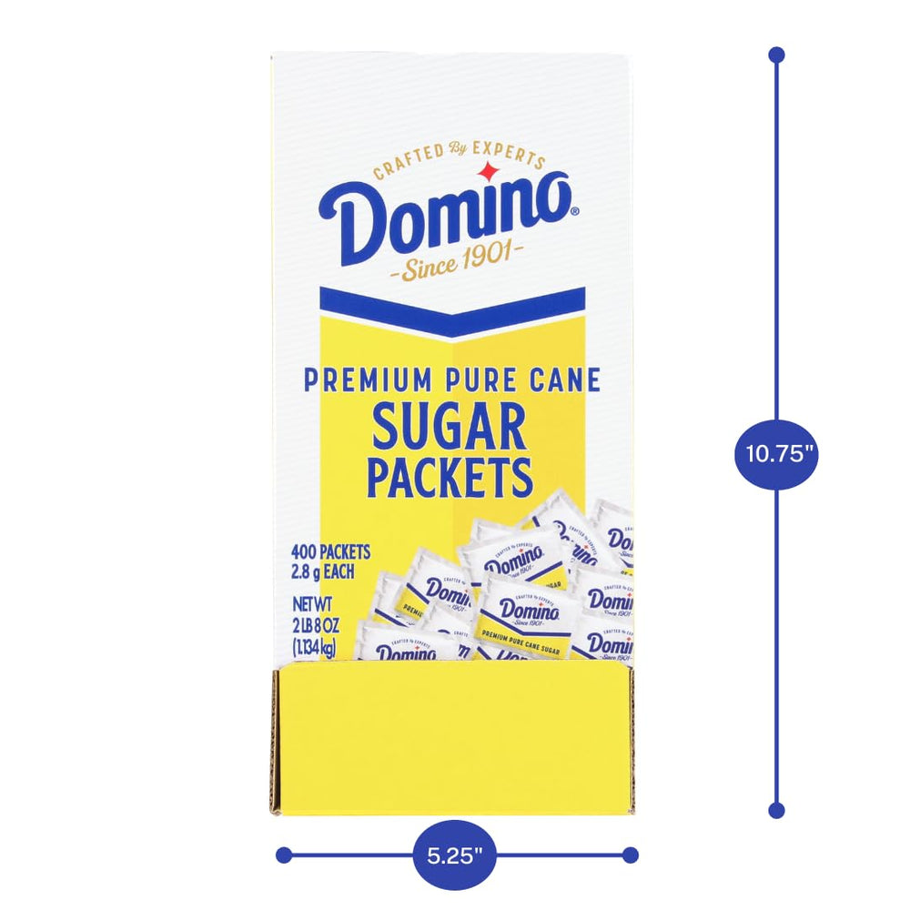 Domino presentación en estación de café profesional, aspecto higiénico y ordenado