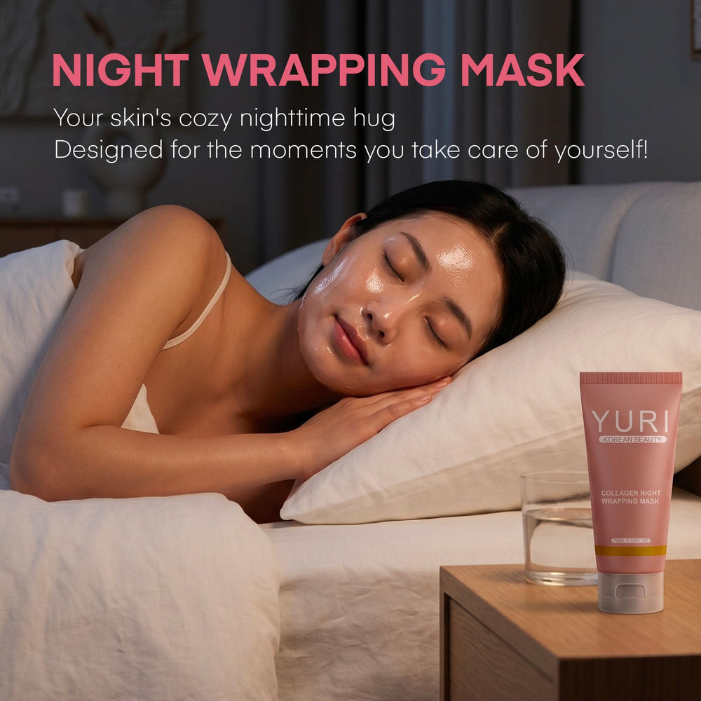 Dongyu YURI en ambiente de dormitorio sugiriendo uso nocturno y acabado 'glass skin' al amanecer