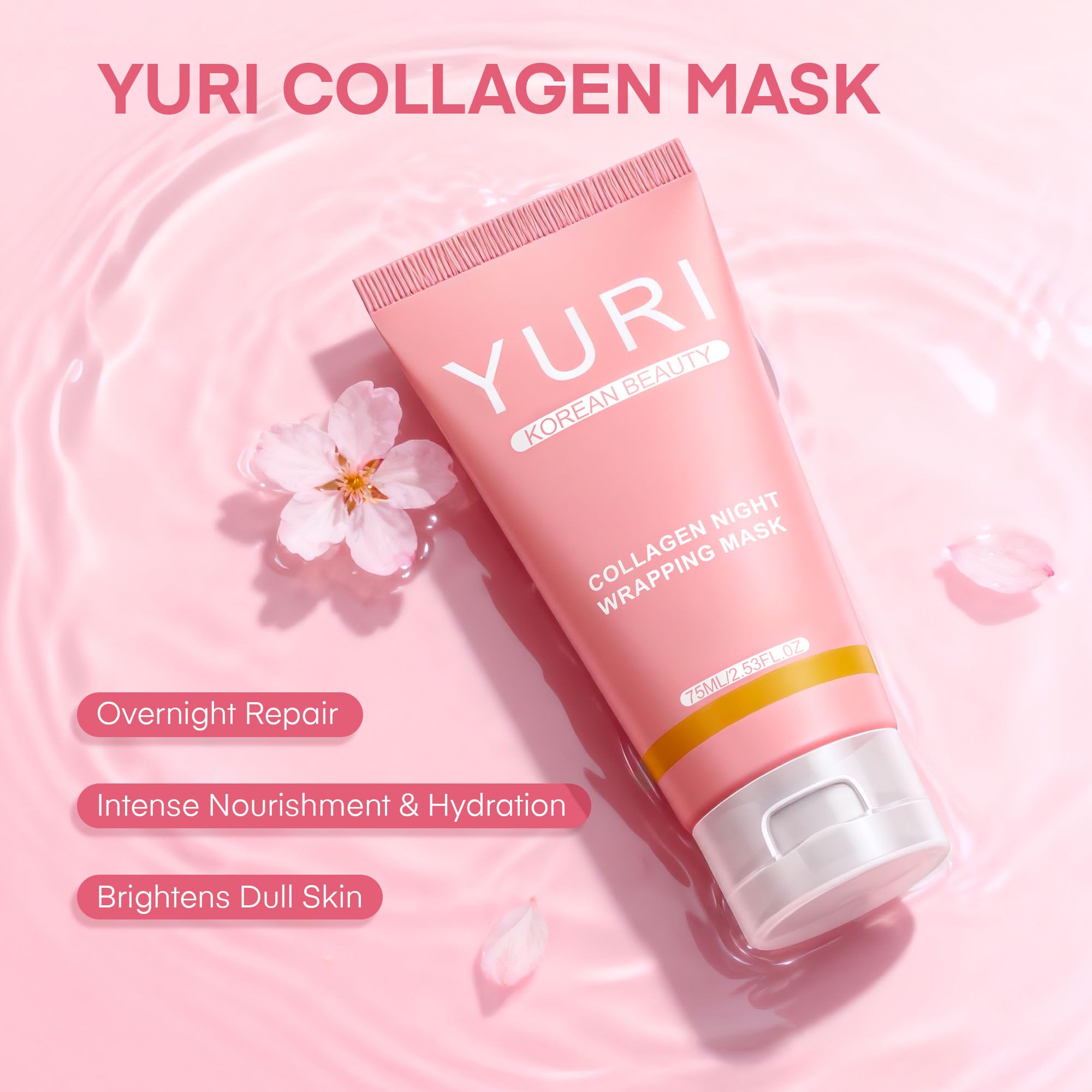 Dongyu YURI textura de gel en primer plano que evidencia consistencia ligera e hidratante