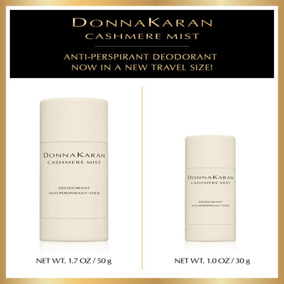 Donna Karan Cashmere Mist primer plano de la etiqueta con notas olfativas clave