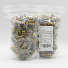 Donty-Tonty clear bag with candies visible for easy inventory and display