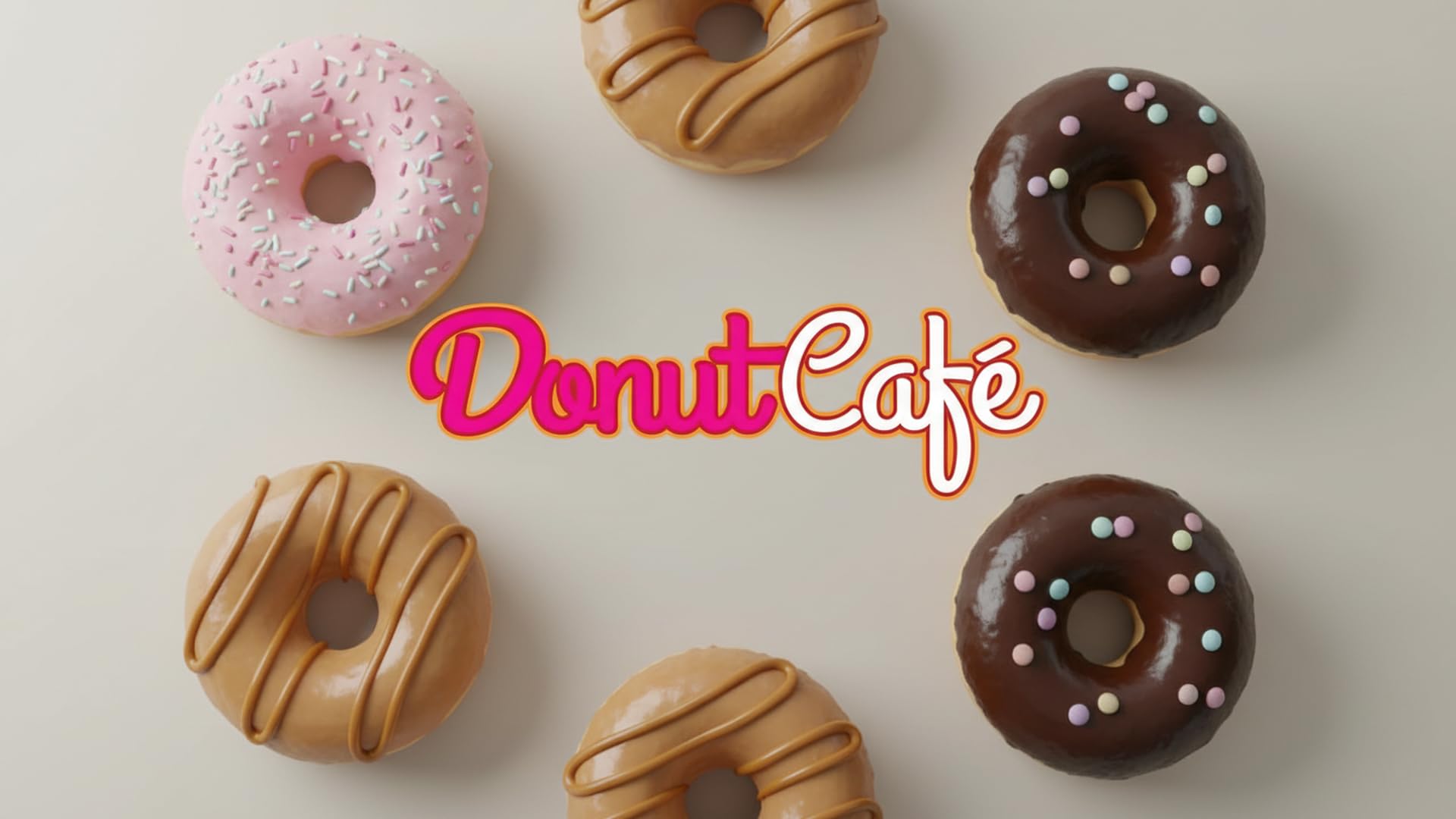 Donut Café brewed cup pouring to show smooth medium-roast flavor