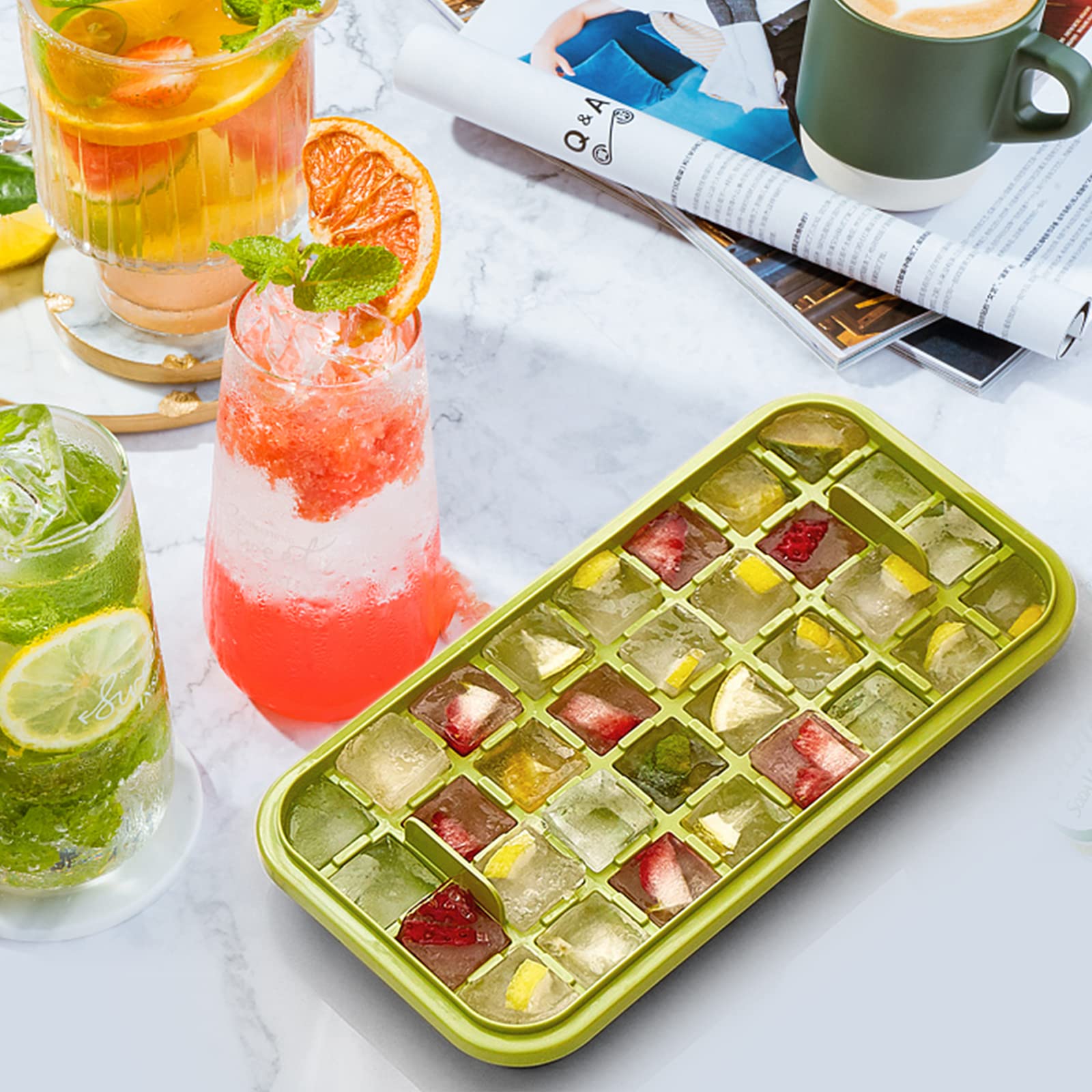 Doonly uso en vaso y cocina, preparación rápida de bebidas frías