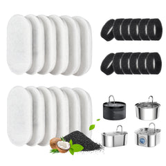 DOOOB pack de 24 filtros frente del paquete, recambio práctico
