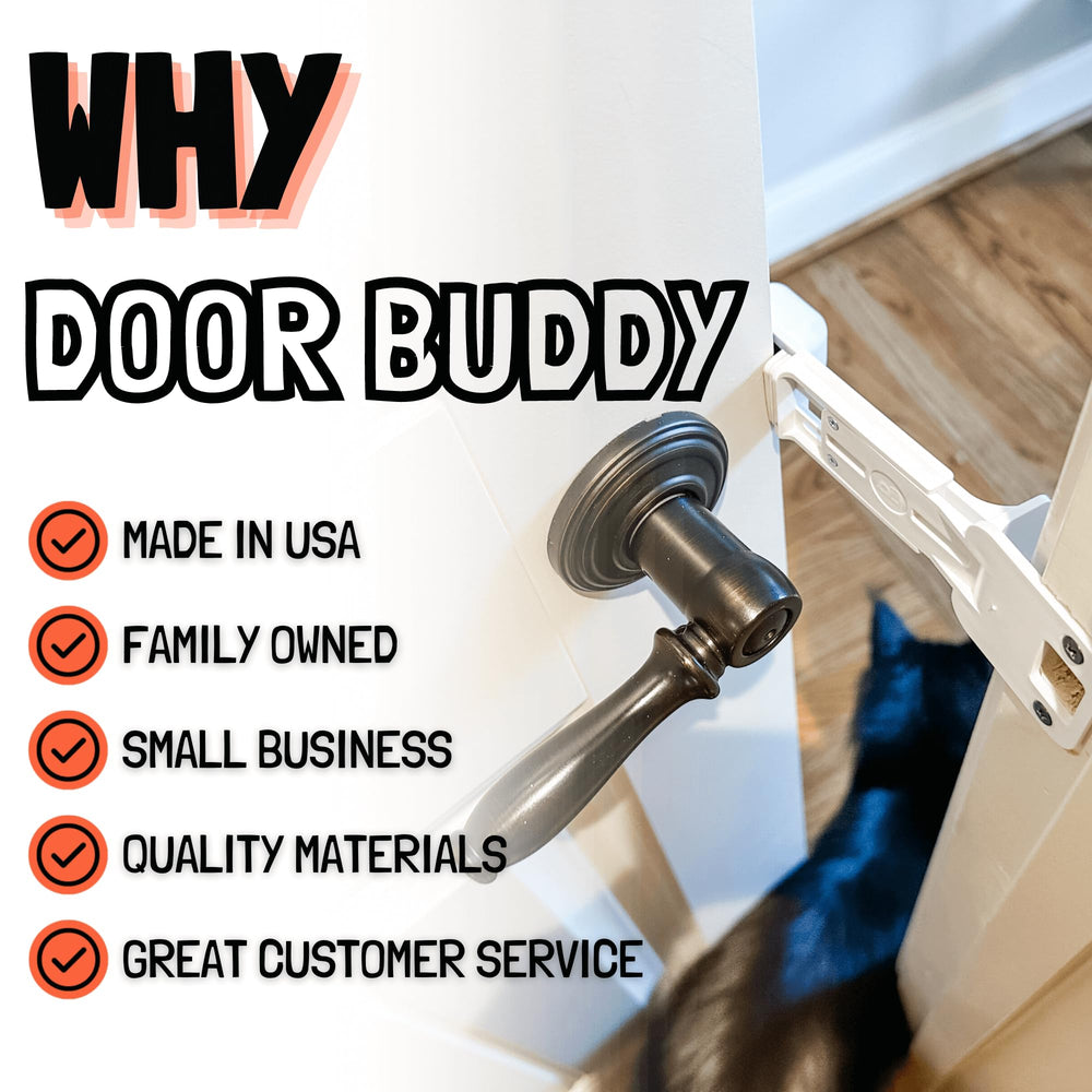 Door Buddy instalación con llave Torx incluida, montaje sencillo