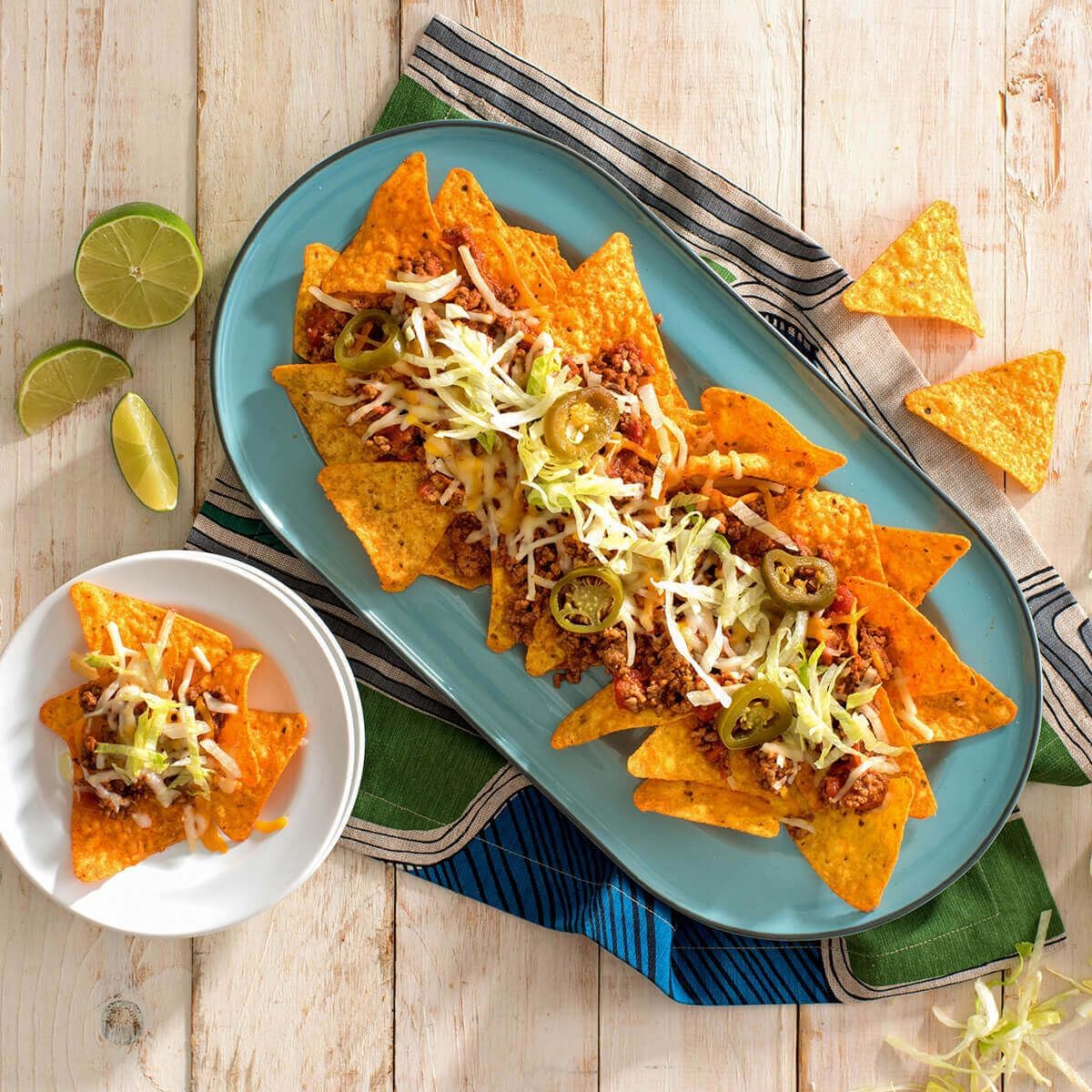 Doritos Cool Ranch chip close-up highlighting herby seasoning and tangy flavor boost