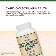Double Wood capsules and open bottle illustrating 240 capsule supply benefit