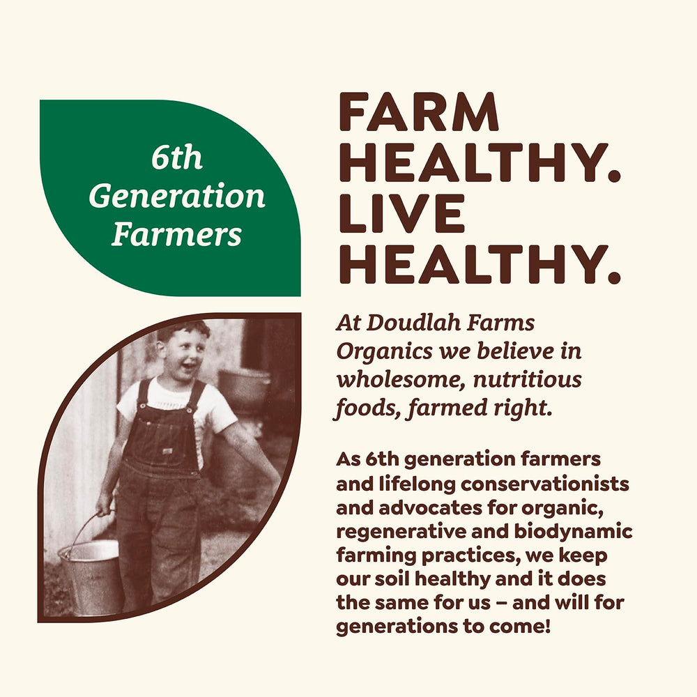 Doudlah Farms palomitas en ambiente de cocina familiar como snack saludable