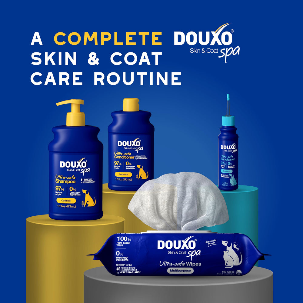 DOUXO ambiente de cuidado diario con productos que facilita rutina completa