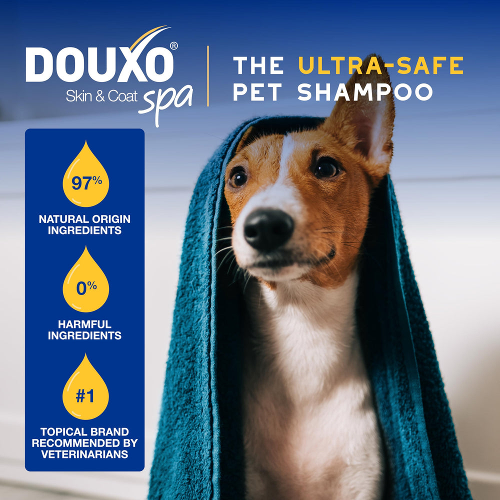 DOUXO etiqueta con ingredientes y certificaciones que aporta confianza y seguridad