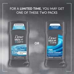 Dove Men+Care aplicándose en axila mostrando protección cómoda