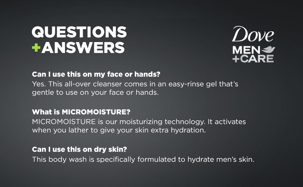 Dove Men+Care etiqueta reciclada y sello Cruelty Free, compromiso ético