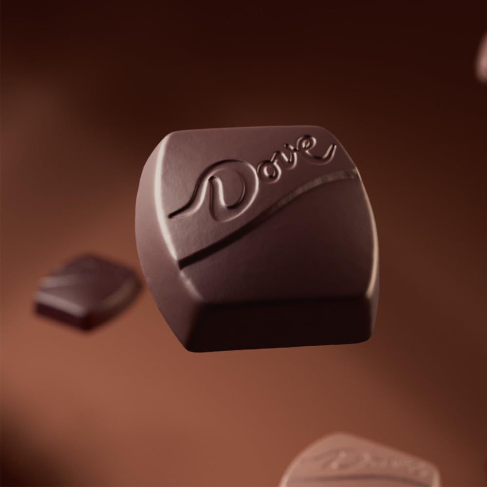 Dove cajas de regalo con varios chocolates para detalles personalizados