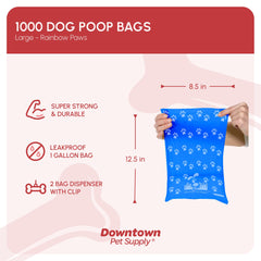 Downtown Pet Supply textura del film resistente y reforzada
