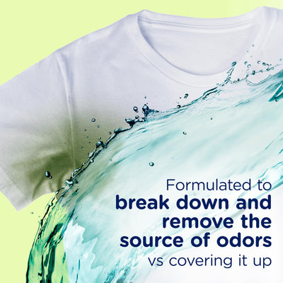 Downy líquido en mano demostrando textura y fácil mezcla
