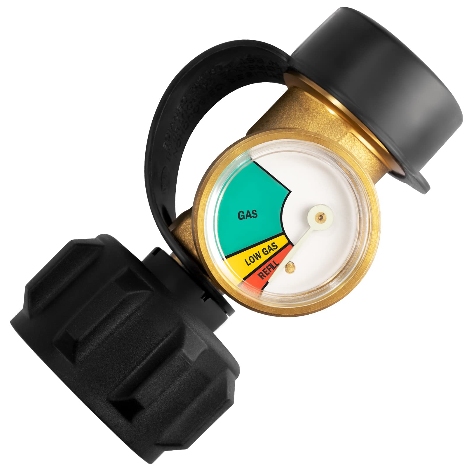 DOZYANT gauges shown in a camping setup illustrating convenience and reliable fuel monitoring outdoors
