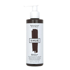 dpHUE front packaging showing product and warm medium brown shade benefits