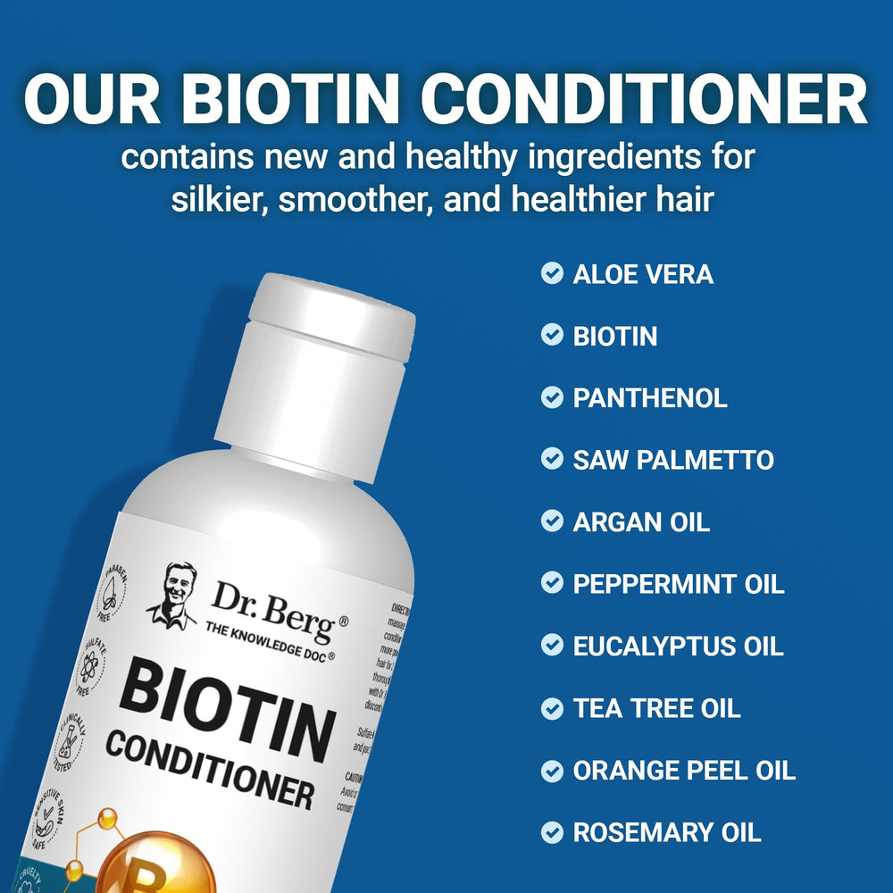 Dr. Berg primer plano de botanicals, enfatiza ingredientes naturales refrescantes