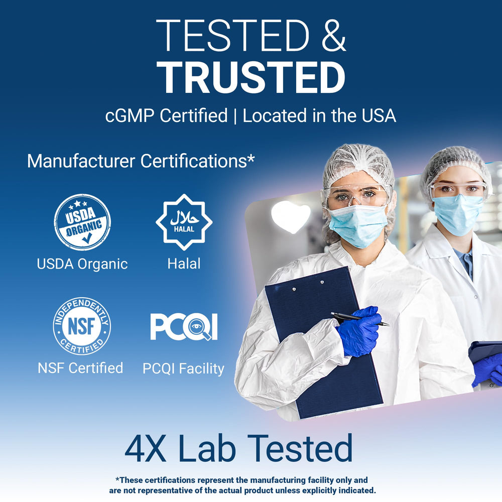 Dr. Berg laboratorio pruebas mostrando verificación de pureza y seguridad
