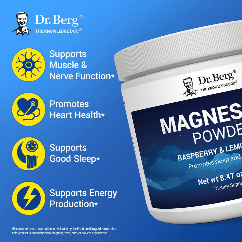 Dr. Berg bebida caliente preparada para relajación nocturna