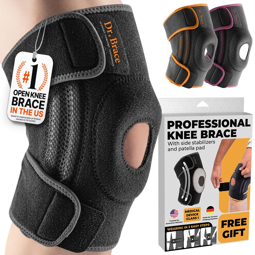 DR. BRACE vista frontal del empaque mostrando su diseño y sujeción