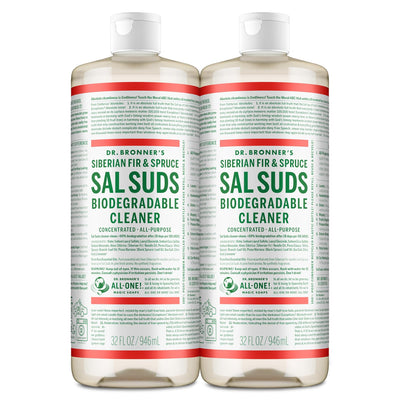 Dr. Bronner's Sal Suds front packaging showing scent and size benefit
