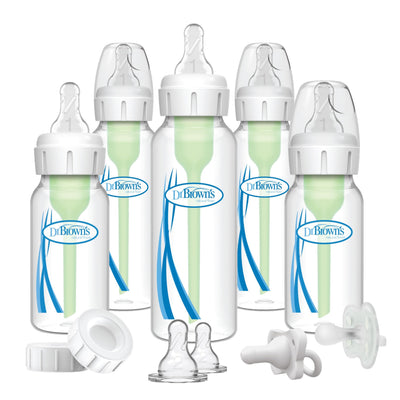 Dr. Brown's front packaging showing complete Options+ gift set benefits