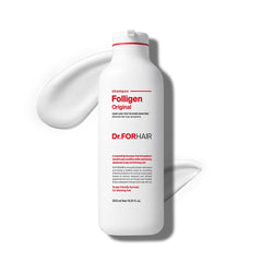 DR.FORHAIR botella frontal mostrando diseño y volumen para mayor presencia
