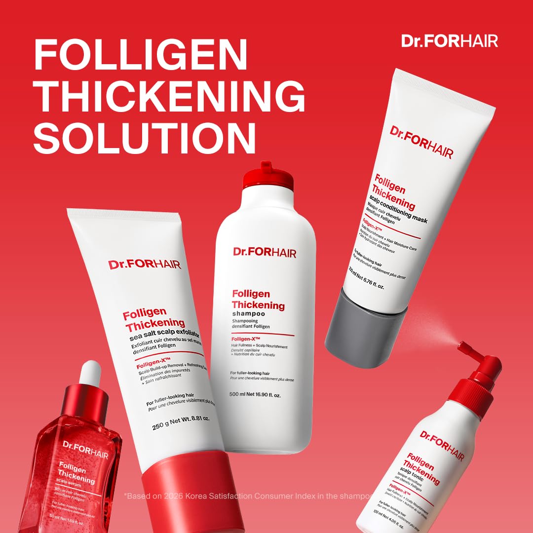 DR.FORHAIR resultado visual con mayor volumen en cabello corto