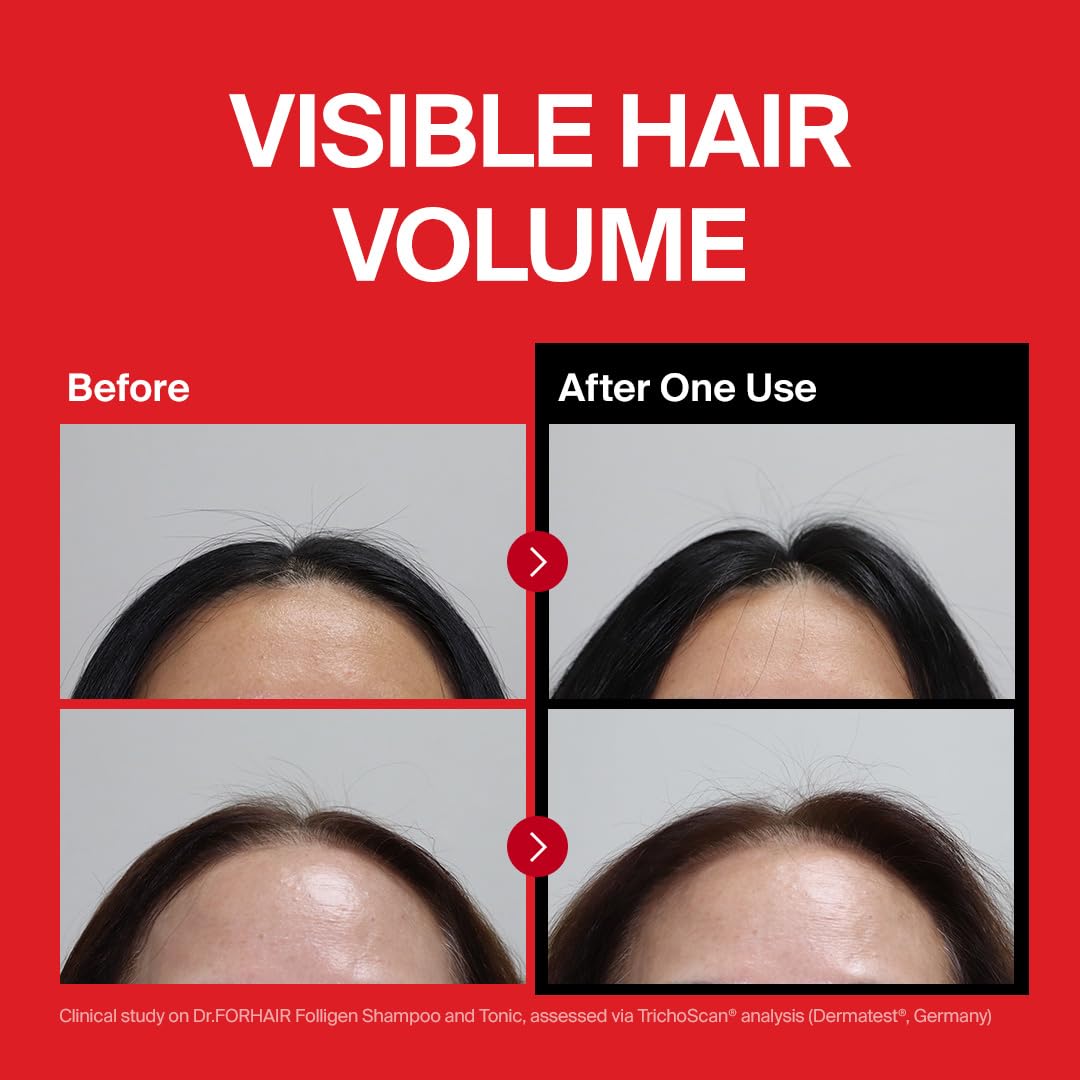 DR.FORHAIR textura cremosa del champú para una limpieza suave y rica