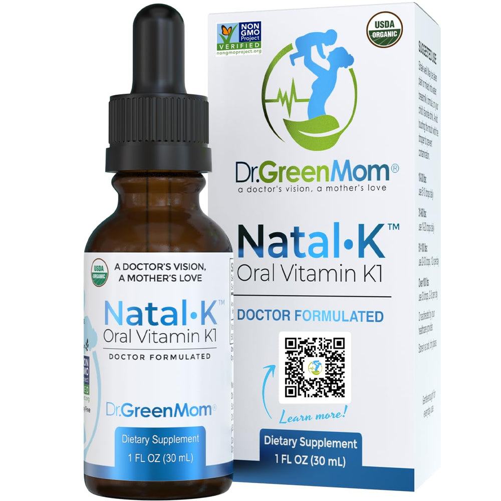 Dr. Green Mom frasco frontal mostrando presentación y dosis clara