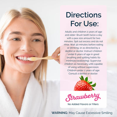 Dr Jen dentist-designed badge emphasizing professional formulation