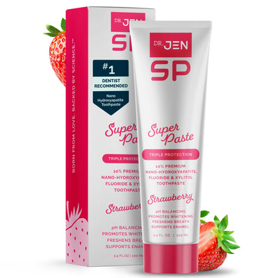Dr Jen front packaging showing product and clean ingredient claim