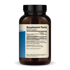 Dr. Mercola bottle open with capsules displayed to show capsule count