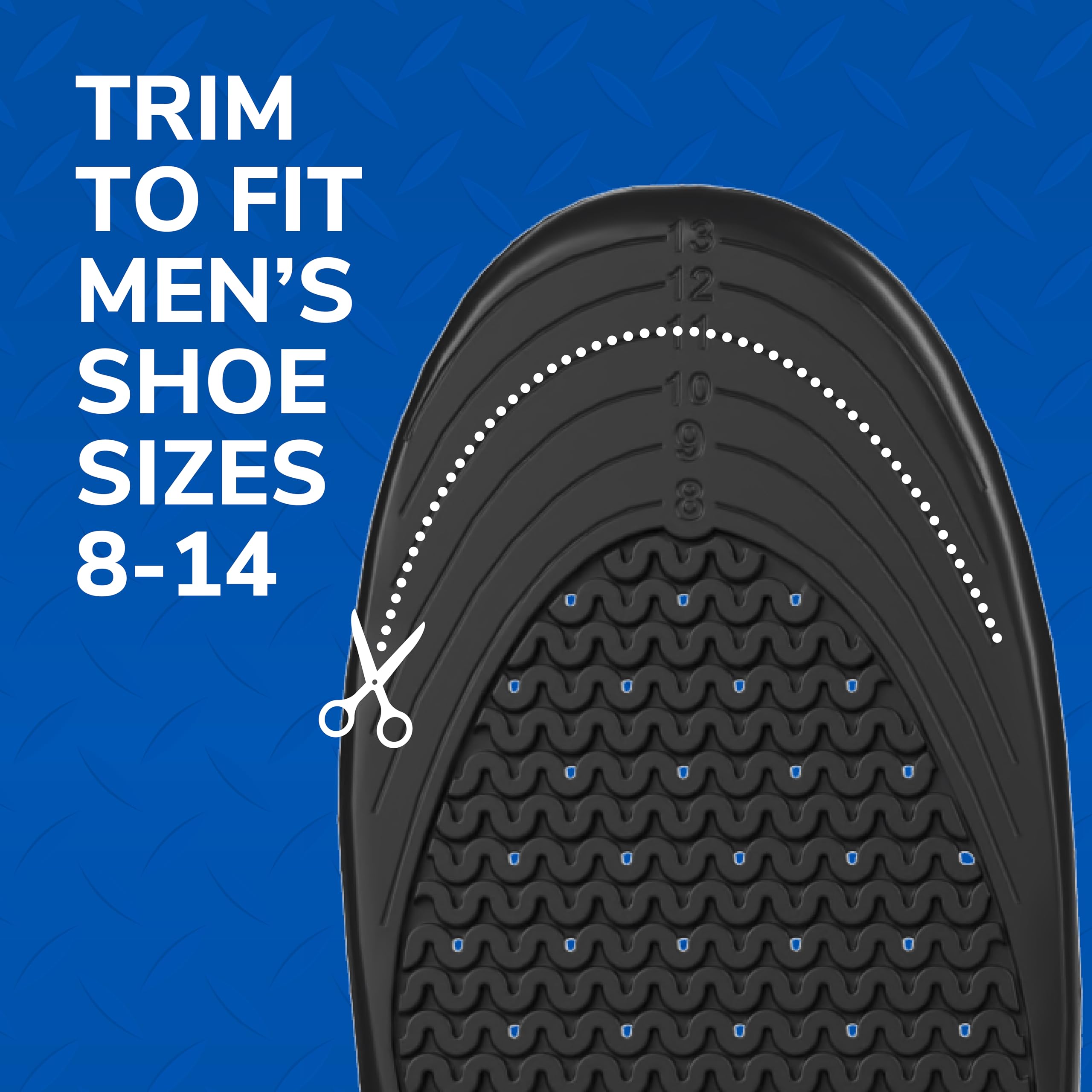 Dr. Scholl's side profile showing cushioning thickness and support