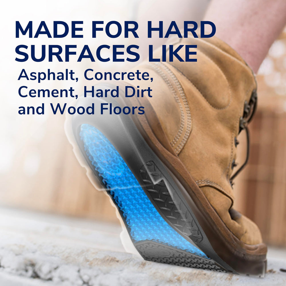 Dr. Scholl's breathable top layer wicking moisture for fresher feet