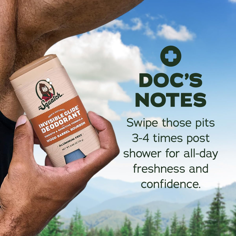 Dr. Squatch dos-pack en caja listo para regalo o almacenamiento conveniente