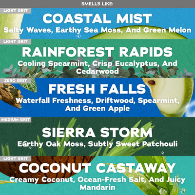 Dr. Squatch bar creating rich lather for smoother shaving and cleansing
