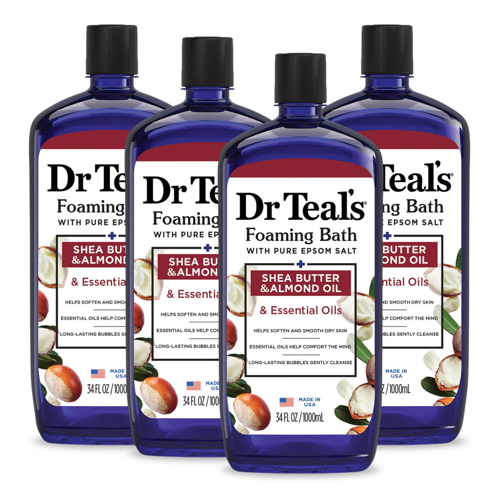 Dr Teal's frente del envase mostrando etiqueta clara y beneficios