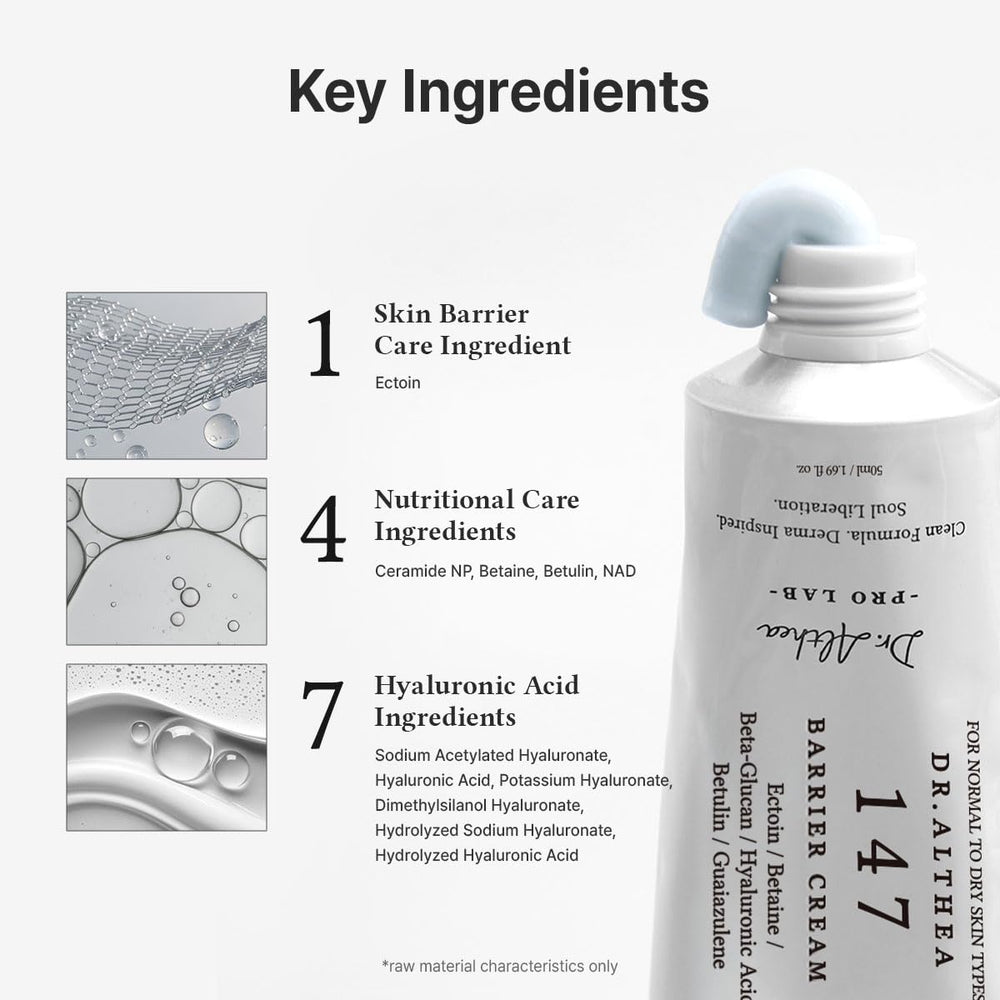 Dr.Althea open jar texture displaying silky cream for effortless application