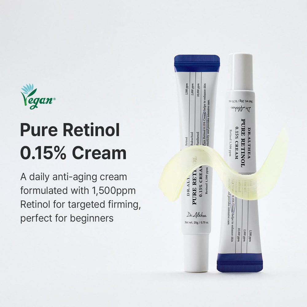 Dr.Althea crema textura ligera en primer plano, aspecto no pegajoso