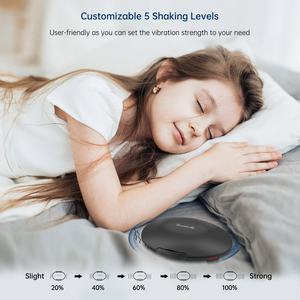 DreamSky adaptador de carga conectado al despertador ventaja recargable sin pilas