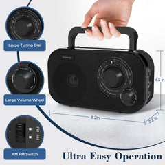 DreamSky vista lateral con adaptador AC conectable para uso doméstico estable