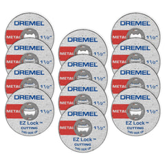 Dremel empaque frontal del pack 12 que muestra marca y cantidad