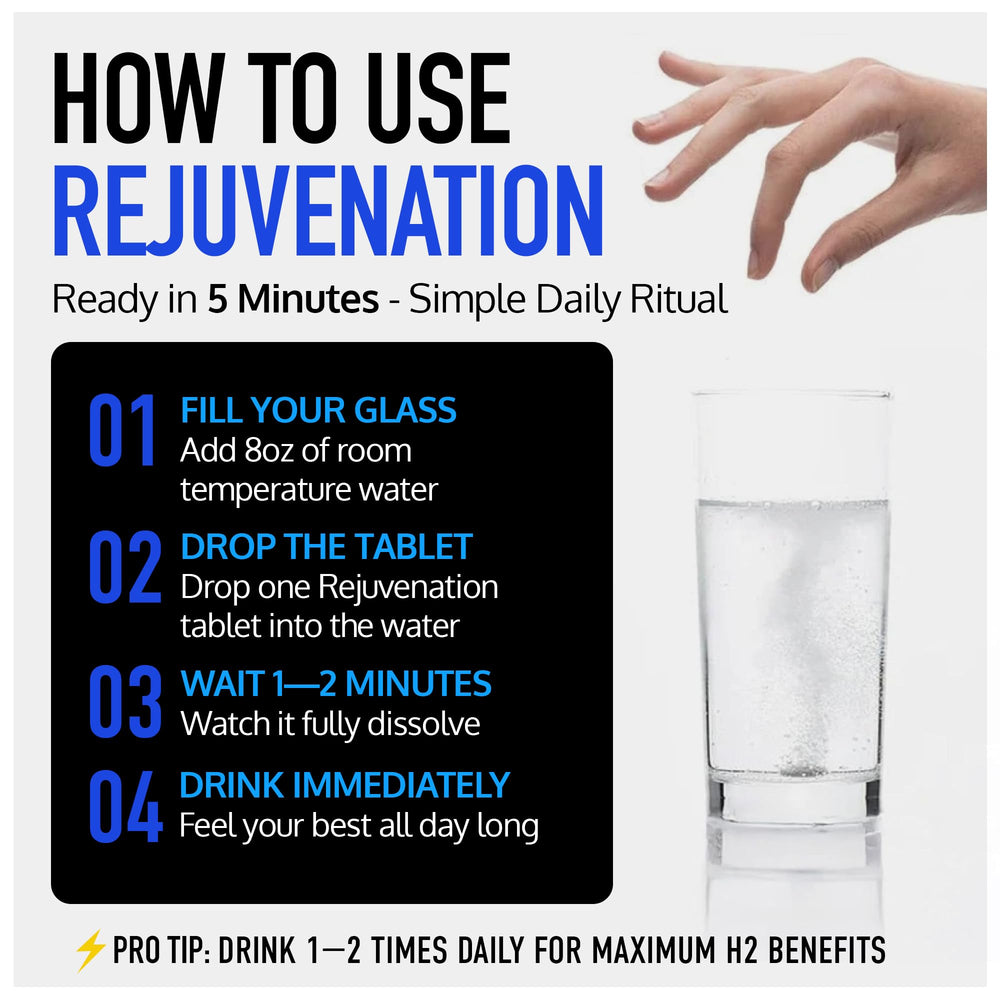 Drink HRW being used at a desk to support focus and daily routine benefit